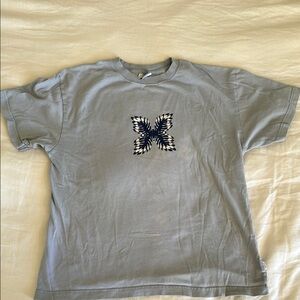 Mens Blue Graphic T-Shirt